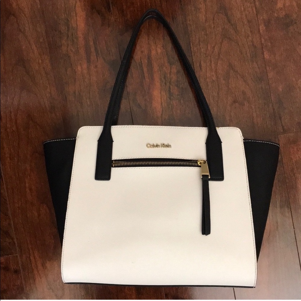 Black & White Calvin Klein Purse